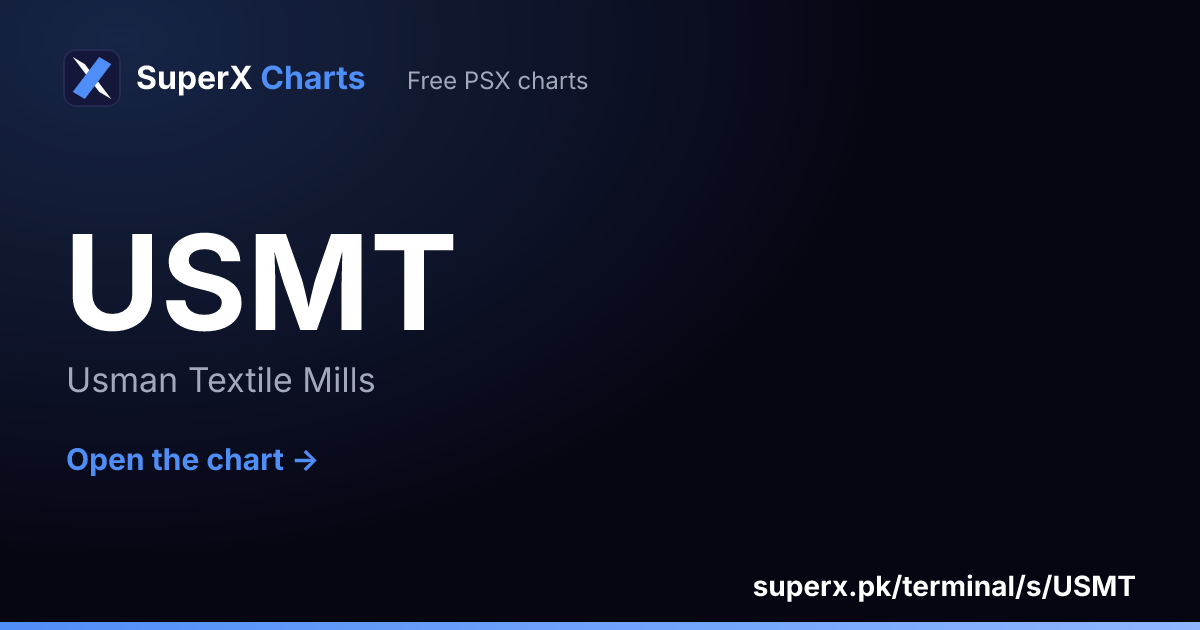 USMT: six-month price line